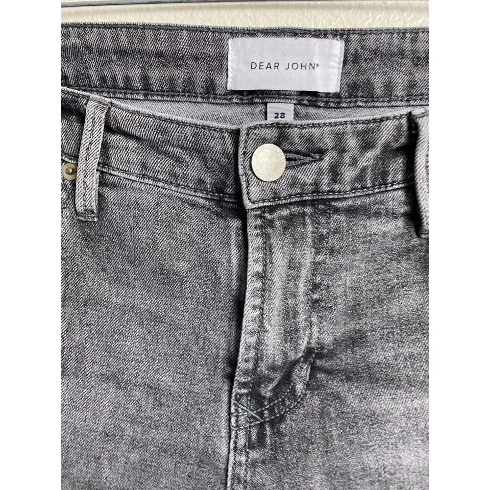 Dear‎ John Womens Jaxtyn Bootcut Gray Jeans Size 28 Western Rodeo Cowboy Cowgirl